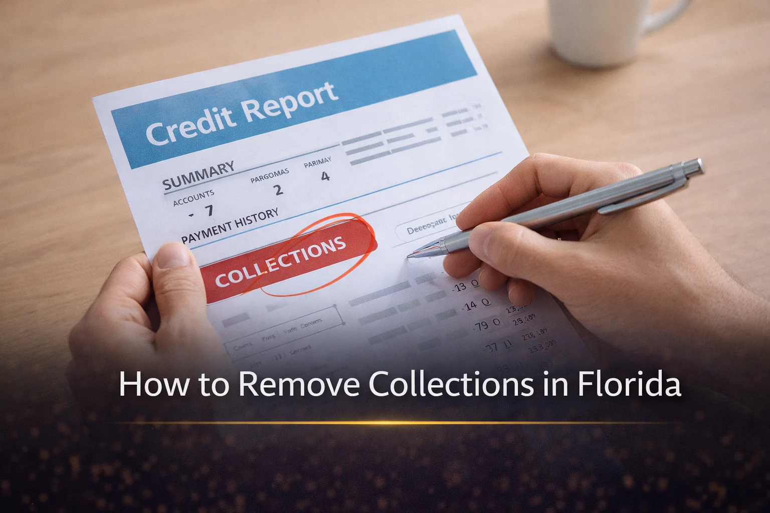 Dispute credit report errors Florida